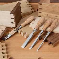 Blue Spruce Optima Bench Chisels - Set of 4