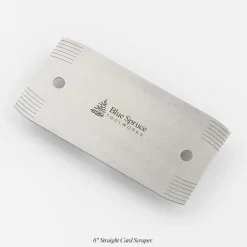 Blue Spruce 6'' Straight Card Scraper