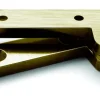 Brusso Brass Offset Pivot Hinge L-87