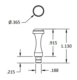 Brusso Stainless Hook MC-437S