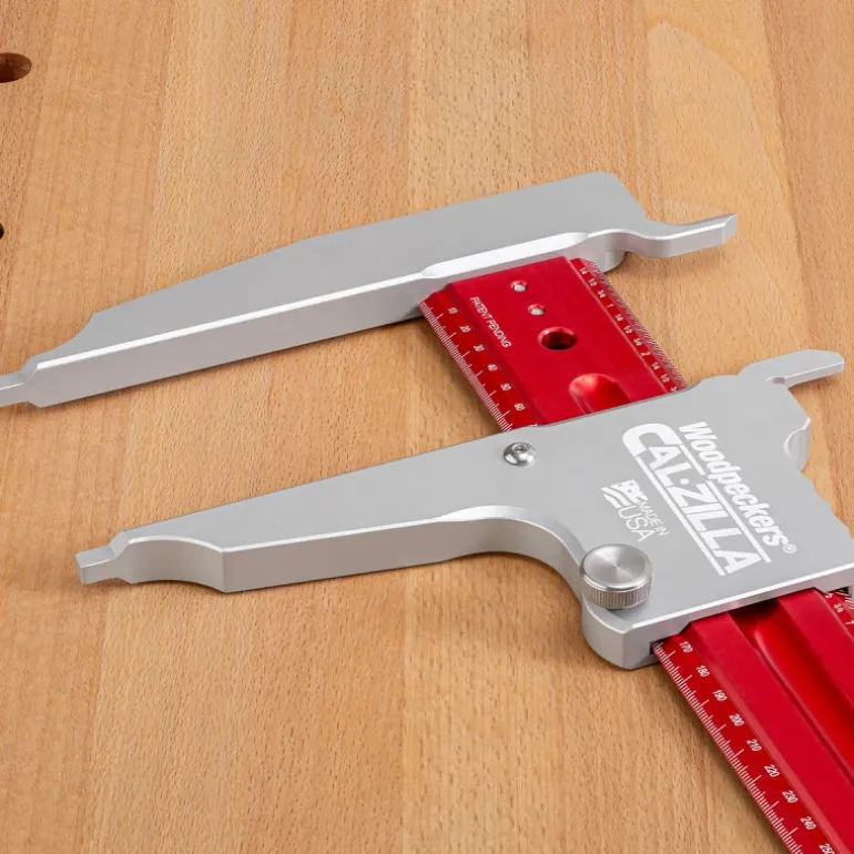 Cal-Zilla Woodworking Rule Caliper Attachment