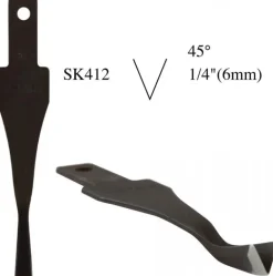 Flexcut 45-degree Interchangeable V-Tools (45°)