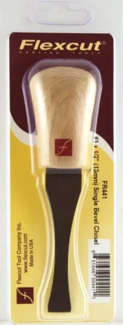 Flexcut #1 Palm Chisels - Single Bevel