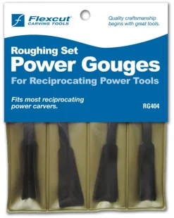 Flexcut Roughing Power Gouge Set RG404