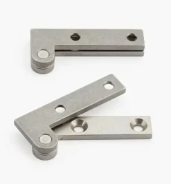 Lee Valley Stainless-Steel Double-Offset knife Hinges
