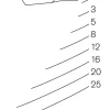 Pfeil Series 2a R - Spoon Bent Gouge - Right Skew