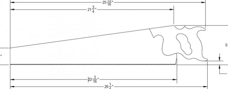 Rob Cosman Crosscut Hand Saw