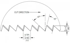 Rob Cosman Crosscut Hand Saw