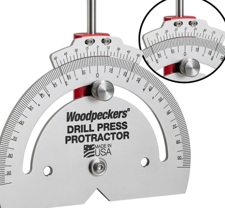 Woodpeckers Drill Press Protractor