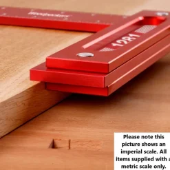 Woodpeckers Precision Woodworking Square 300mm x 200mm